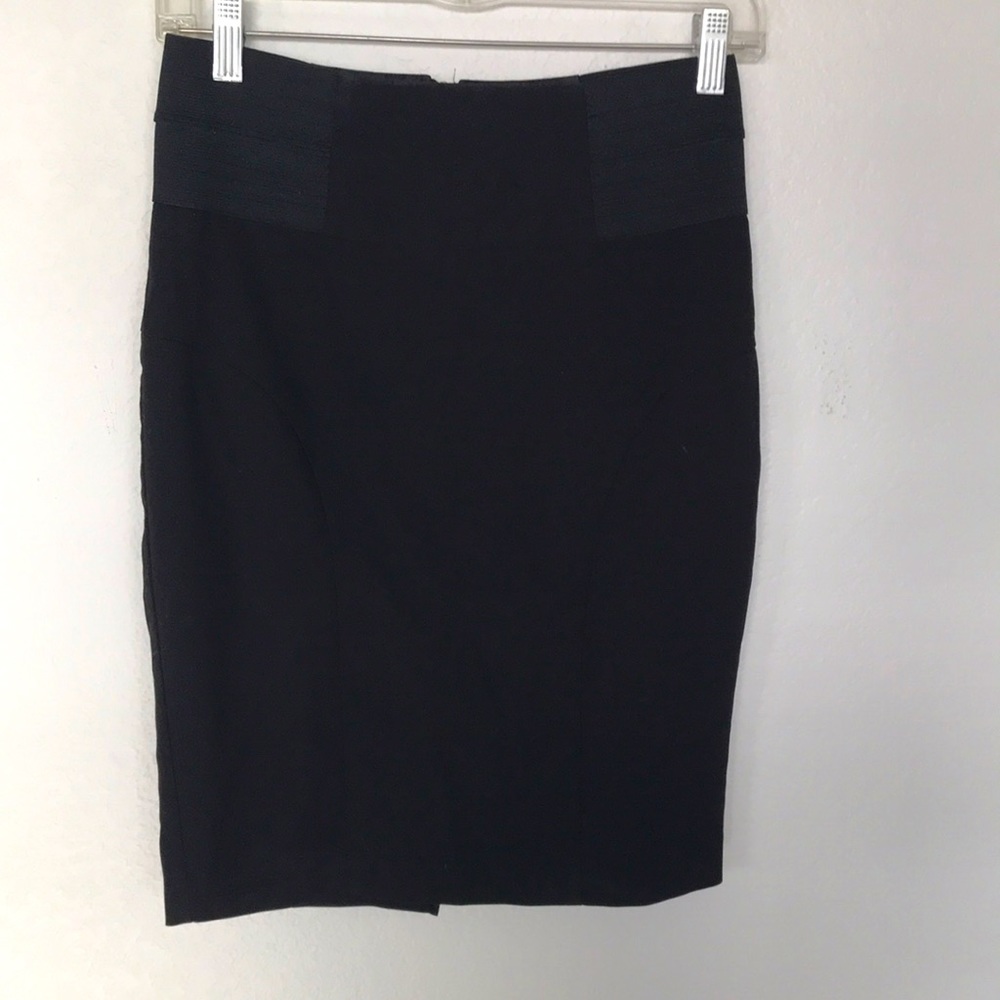 🖤CHARLOTTE RUSSE BLACK MID LENGTH SKIRT SIZE XS NWOT EXCELLENT CONDITION!